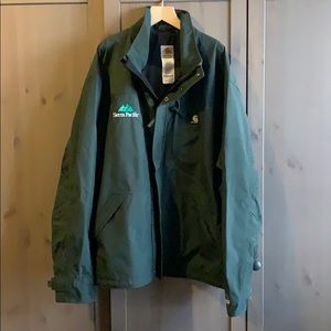 Green Carhartt Waterproof jacket XL Men’s